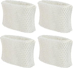 Funmit WF2 Humidifier Filter Replacement for Vicks Kaz Humidifier Starry Night Cool Mist V3500N V3700 V3100 V3900 Sunbeam 1118 1119 Honeywell HCM-300T HCM-350 WA-8D Enviracaire ECM-500 4 Pack