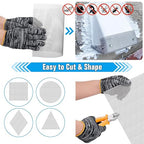 Valchoose 4PACK Stainless Steel Woven Wire Mesh Never Rust, Air Vent Mesh 11.8"X8.2"(300X 210mm), Hard and Heat Resisting Screen, 1mm Hole 20 Mesh Easy to Cut for Rodents Filters Window DIY Projects