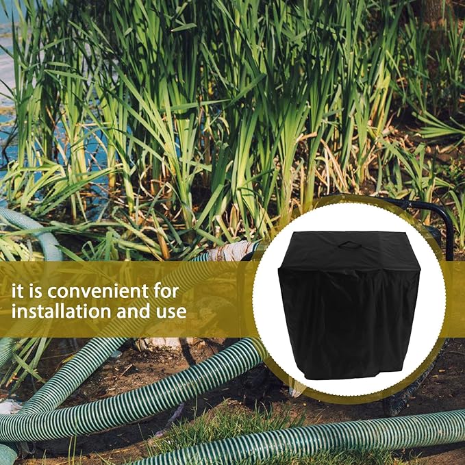Pool Pump Cover Garden Filter Pump Enclosure Outdoor Use 84x61x86cm Winter Maintenance