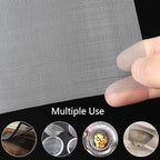 Stainless Steel Mesh Screen #20Mesh -Size:15.7"x47.2"(40x120cm) SS304 Wire Mesh Screen for Vent,Cage,Garden, Window Screen, Filter Mesh