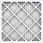 20x20x1 Air Filter MERV 8 (8-Pack) TRION Air Bear Pleated HVAC Air Filters Replacement (Actual Size: 19.50 x 19.50 x 0.75 Inches)