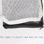 10 Pcs Tanks Filter Media Bags, Aquarium Bag, Fish Tank Mesh with Zipper Reusable Bags.for Activated Carbon, Ceramic Rings, etc
