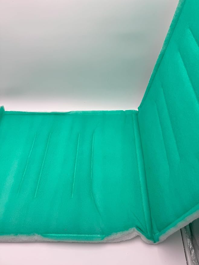 Paint Booth Intake Air Filter Panel, Crossdraft Spray Booth Filter Pad (8/case, 20" x 48")