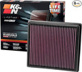 K&N High-Flow Original Lifetime Engine Air Filter: Increase Power: Premium, Washable: Compatible with 2012-2020 BMW: (See Product Description for Select Models), 33-2990 (Pack of 6)