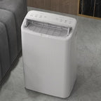 Portable Air Conditioner 15000 BTU ，Air Conditioner for Rooms Up to 850 Sq.Ft – AC With Sleep Mode, Dehumidifier, Fan, Remote Control & 24H Timer, for Bedrooms Living Room, Dining Room, White