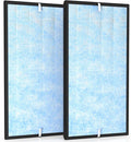 2 Pcs Air Purifier Filter Set, Fit for Gocheer GH-Monster & CLEANFORCE MEGA1000 & MOUNTO, Extra Large, 3-IN-1 Filter