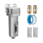 NANPU Industrial Grade Heavy Duty 3/4" NPT Activated Carbon Compressed Air Filter