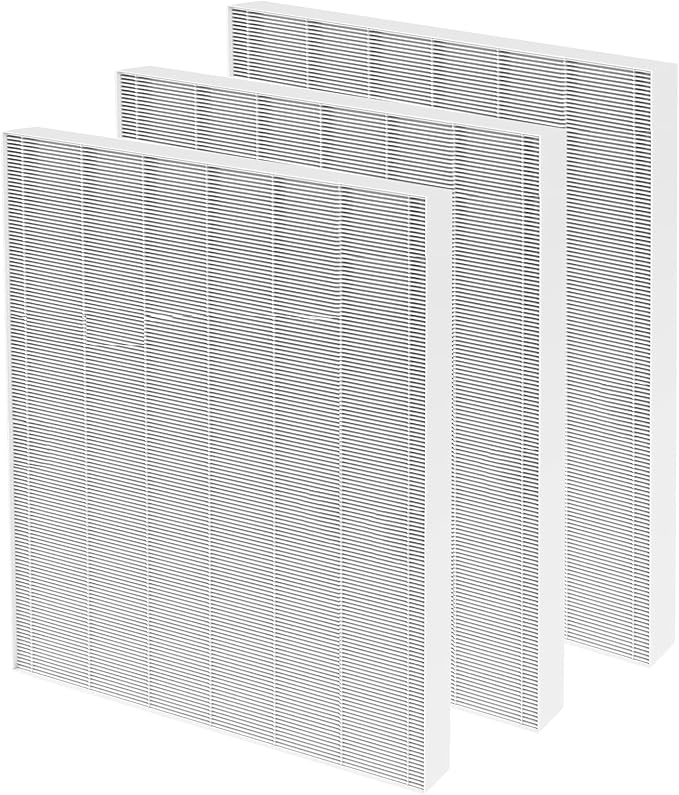 3 Pack D480 Replacement Filter Compatible with Winix D480 Air Cleaner Purifier, True HEPA D4 Filter, Part Number 1712-0100-00, F ilter D4