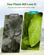 AQUA CREST Garden Hose Water Filter for Plants, Greatly Reduces Chlorine, Odor, Improve Plants Health, Ideal for Organic Gardening, Farming and Pets, 4 Pack with 2 Hose Protector
