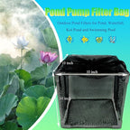 10 inch Large Pond Pump Filter Upgraded 2.0, Extended Anti-Clogging Outdoor Mesh Water Pump Cover Barrier Box, Nylon Mesh Bag+Brackets, Outdoor Pond Filters for Pond, Koi Pond and Pool