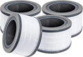 Nispira Vista 200 3-in-1 True HEPA Carbon Filter Replacement for Levoit Air Purifier Part Vista 200-RF. 4 Packs