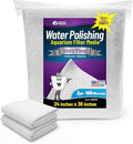 Aquatic Experts Aquarium Polishing Filter Pad, Water Polishing Pad for Aquarium Filters, Filter Floss for Fish Tank Filters, (100 Micron, 24" x 36" - 2 Pack)