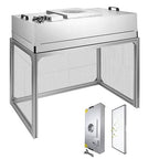 Vertical Laminar Flow-Hood Fan-Filter-Unit Yzzwer - FFU HEPA Filters for Class 100/ISO 5 Cleanliness in Clean Mycology and Mushroom Room 47.2" x 23.6" x 29" Working Area 110V