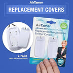 AirTamer Advanced Personal Air Purifier Replacement Negative Ion Emitter Covers - Made for AirTamer Model A315W (White, 2-pack)