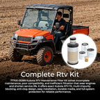 77700-05389 Kubota RTV Maintenance Filter Kit Compatible with Kubota RTV-X1140 RTV-X1100C RTV-X1120D Utility Vehicle Replaces HH150-32094 6A320-59930 HHK70-14070 1G319-11210 HHK32-16770