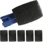 Tail Sweep Pro with Scrubber, Tail Sweep Pro TSP10S Replacement for Polaris 280, 380, 360, 3900 Sport, 180, 1 Tail Sweep Pro with 6 Foam Scrubber for Polaris Pool Cleaner Parts