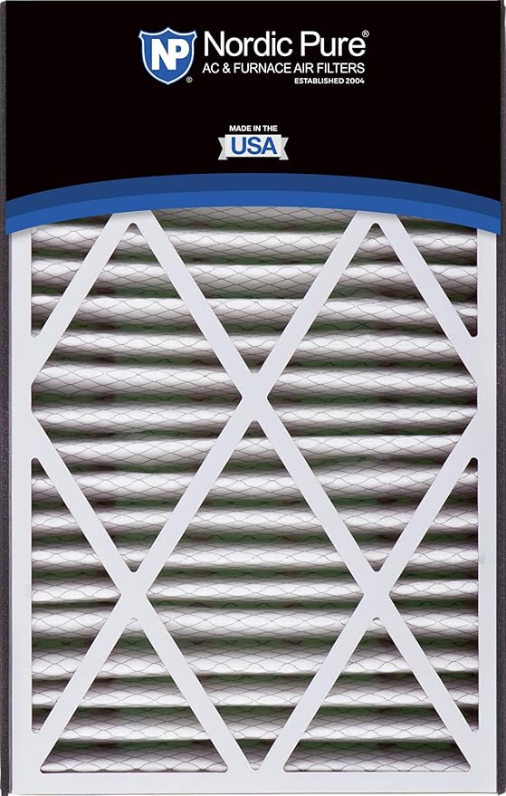 Nordic Pure 16x25x3 (Actual Size: 15 13/16 x 24 5/16 x 3) MERV 15 Trion Air Bear Cub Replacement 266649-101 Air Filter 1 Pack