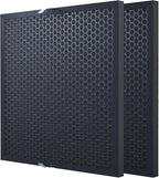 Waykar Activated Carbon Filter Replacement – Reduces Odors, Smoke – Compatible with Waykar 550 CFM Air Scrubber (2-Pack)