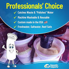 Aquatic Experts 4 inch Ring 100 Micron Felt Filter Sock - Filter Socks for Saltwater Aquarium, Sump Filter Sock, Freshwater Aquarium Socks, Reef Filter Sock (4"x14", 8 Pack)