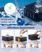 Pawfly Aquarium Sponge Filter for Fish Tanks up to 5-20 Gallons, Small Fish Tank Filter, Sponge Filter with Foam and Air Stone (Air Pump Not Included)