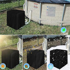 Cover for Pool Pump Filter Sand Cylinder Sunscreen Anti-UV Ground Enclosure Catcher for Swimming Shed Deck Pond(33x24x33 inch)