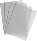 Wire Mesh Sheets Stainless Steel Woven Meshes Screen Filter Panels Vent Metal Rodent Mesh Gauze Net for Mice Rodent Proof Rat Insect for Garden Home 21x30 CM