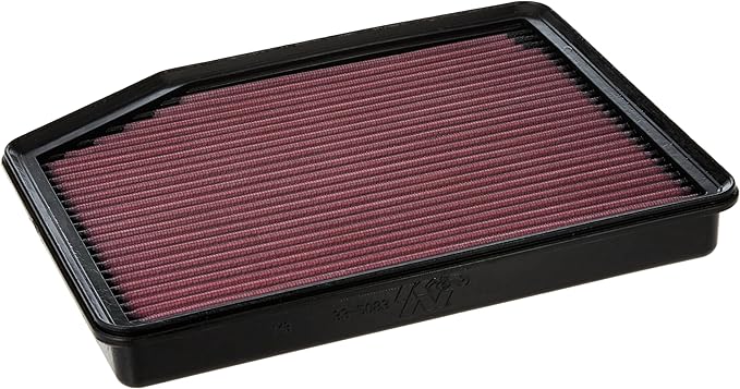 K&N High-Flow Original Lifetime Engine Air Filter: Increase Power: Premium, Washable: Compatible with 2008-2019 BMW: (See Product Description for Select Models) 33-2428