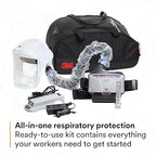 3M PAPR Respirator, Versaflo Powered Air Purifying Respirator Kit, TR-300N+ HKL, Healthcare, M/L Headcover, Lightweight, Low-Profile, Easy to Use, All-in-One Respiratory Protection for Particulates
