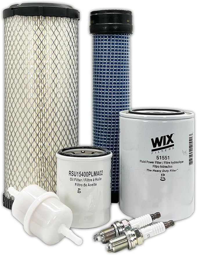 HERO Maintenance Filter Kit For Barreto 20RTK/23RTK Trencher Filters Compatible With OEM 842921 03952 841497 841238 845125 491055S Engine: Briggs & Stratton (Donaldson Air Filter)