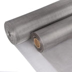 Stainless Steel Fine Filter Mesh Roll 60 & 120 Mesh, 304 Woven Screen Fabric for HVAC Vent and Grease Filtering