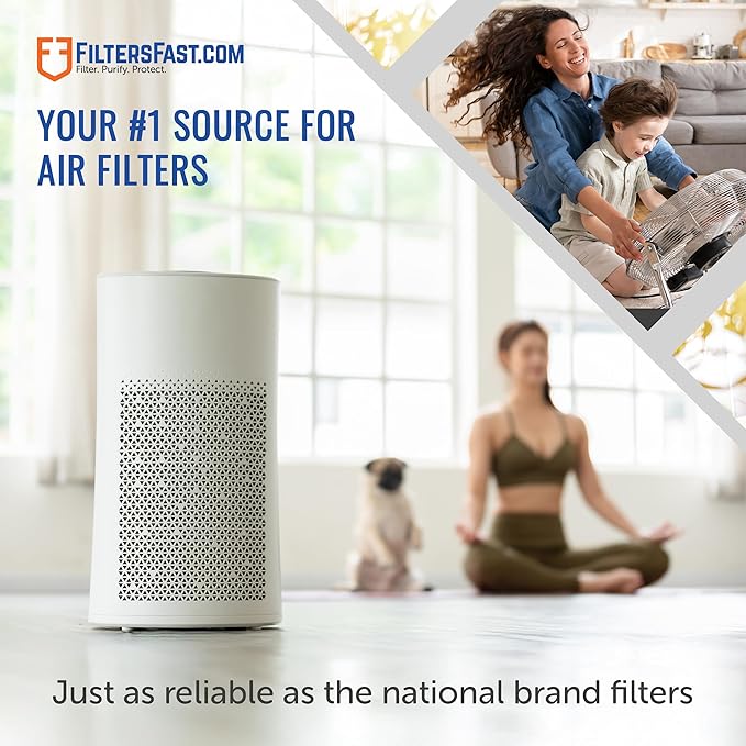 Filters Fast Compatible Replacement for White Rodgers 16x26x5 Air Filter MERV 13 F825-0548 Pleated AC Furnace Air Conditioner Filters Actual Size: 16.12 x 25.75 x 4.87, 2-Pack