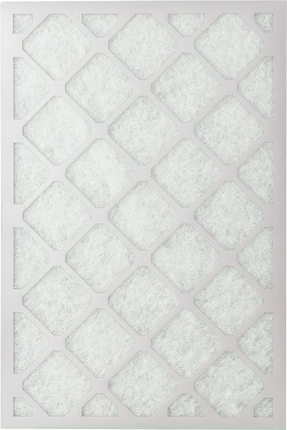Nordic Pure 18x20x1 (Actual Size: 17 1/2 x 19 1/2 x 3/4) Poly Green MERV 6 AC Furnace Air Filters – Reduces Dust, Pollen, Pet Dander & Allergens – 4-Pack