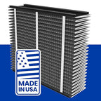 AprilAire 213CBN Replacement Filter for AprilAire Whole House Air Purifiers - MERV 13 with Carbon, Healthy Home Allergy + Odor Reduction, 20x25x4 Air Filter (Pack of 2)