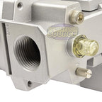1" HEAVY DUTY COMBINATION FILTER REGULATOR LUBRICATOR AIR LINE PARTICULATE FILTER MOISTURE TRAP LUBRICATOR OILER REGULATOR CLEAN AIR TOOLS