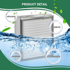 Carmerny 990-13 Humidifier Vapor Water Pad Filter Compatible with GeneralAire 990-13 G13 Humidifier Replacement Evaporator Pad Media Filter for Models 709 990 1040 1042 1137 SL16, GFI #7002, 3-Pack