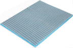 AQUANEAT Aquarium Filter Sponge 8-Layer Filter Media Pad, Cut-to-Size Foam Floss for Fish Tank Sump Pond (16" x 12" x 0.6")