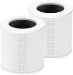 A2002 Replacement Filter Compatible with A2002 Air Purifie-r, 3-In-1 Efficient Filtration Activated Carbon Filter, Compared to Part #AF-2002, 2 Pack