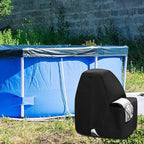 Pump Shield Cover - Weatherproof Pool Equipment Protector | UV Resistant Pond Filter Guard Wrap, Outdoor Motor Enclosure Box for Patio Yard Landscaping Deck Use