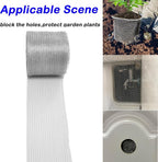 Wire Mesh for Mice Control 5IN X 53Ft,Hole Fill Fabric,Upgraded Stainless Steel Wire Mesh Roll, Weep Holes Covers, Flexible Stretchy Fabric for Garden House and DIY, Rodent Barrier