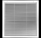 20" X 25" Aluminum Return Filter Grille for 1" Filter - Easy Airflow - Linear Bar Grilles [Outer Dimensions: 22.5w X 27.5h]