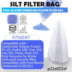 Replacement Vacuum Filter Cotton Compatible for Water Tech Centennial Filter(5 Pack)