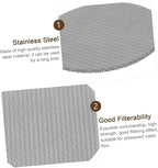 Lurrose Espresso Screen Stainless Steel Filter Mesh for Coffee Machines Thickness for Even Water Dispersion and Enhanced Coffee Extraction