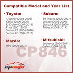 EPAuto CP846 (CF9846A) Replacement for Subaru/Toyota Premium Cabin Air Filter includes Activated Carbon