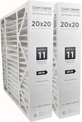 Clean Comfort AMP-11-2020-45 (2-Pack) - 20" x 20" x 4.5" Media Air Filter, MERV 11