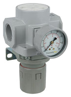 PneumaticPlus SAR600-N10BG Compressed Air Pressure Regulator 1" NPT - Bracket, Gauge…