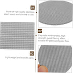 Lurrose Espresso Screen Stainless Steel Filter Mesh for Coffee Machines Thickness for Even Water Dispersion and Enhanced Coffee Extraction