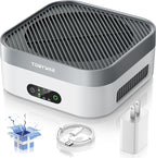 Air Purifier for Home – True HEPA Filter for Pets, Smoke & Allergies | 600 Sq Ft Coverage | Ultra-Quiet & Portable for Bedroom/Travel