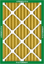 Filterbuy 12x15x2 Air Filter MERV 11 Superior Pet & Allergy Defense (1-Pack), Electrostatic Pleated HVAC AC Furnace Filters Replacement, Made in USA (Actual Size: 11.50 x 14.50 x 1.75)