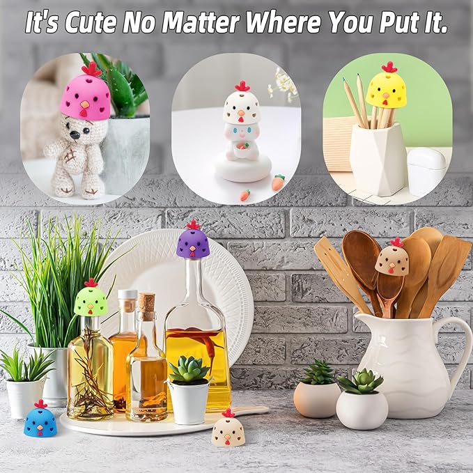 Egg Washer for Fresh Eggs, Egg Scrubber for Fresh Eggs, Egg Brush for Cleaning Fresh Eggs, Egg Cleaner Scrubber, Easter Gifts Creative Chicken Shape Egg Wash Brush Silicone Washing Egg Tool - Yellow