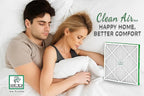 20x20x1 ECO POWER Air Filter MERV 10, Pleated HVAC AC Furnace Air Filters Replacement, Comparable to MPR 1000 & FPR 7 (Actual Size: 19.6 x 19.6 x 0.75 Inches), SB3334